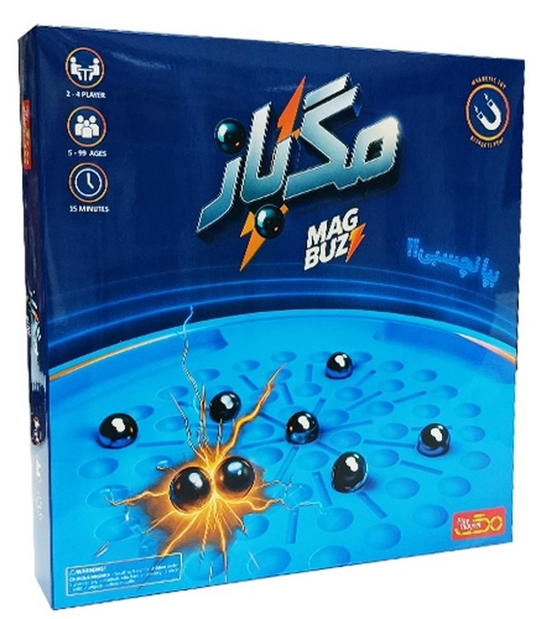 بازی مگ باز (پلی مگنت) جعبه ای Pwmagnet