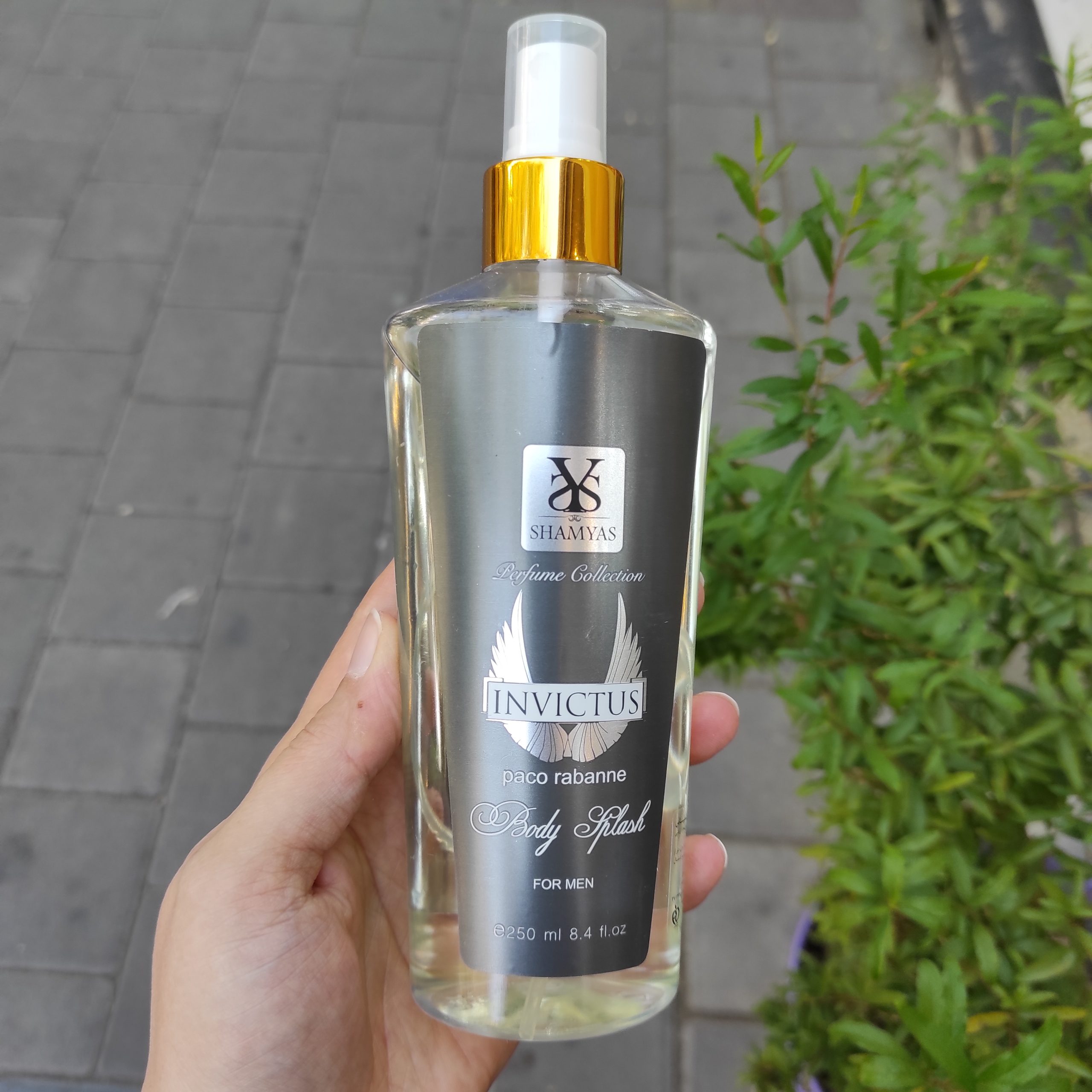 بادی اسپلش مردانه شمیاس مدل اینوکتوس (Invictus ) حجم 250 میل