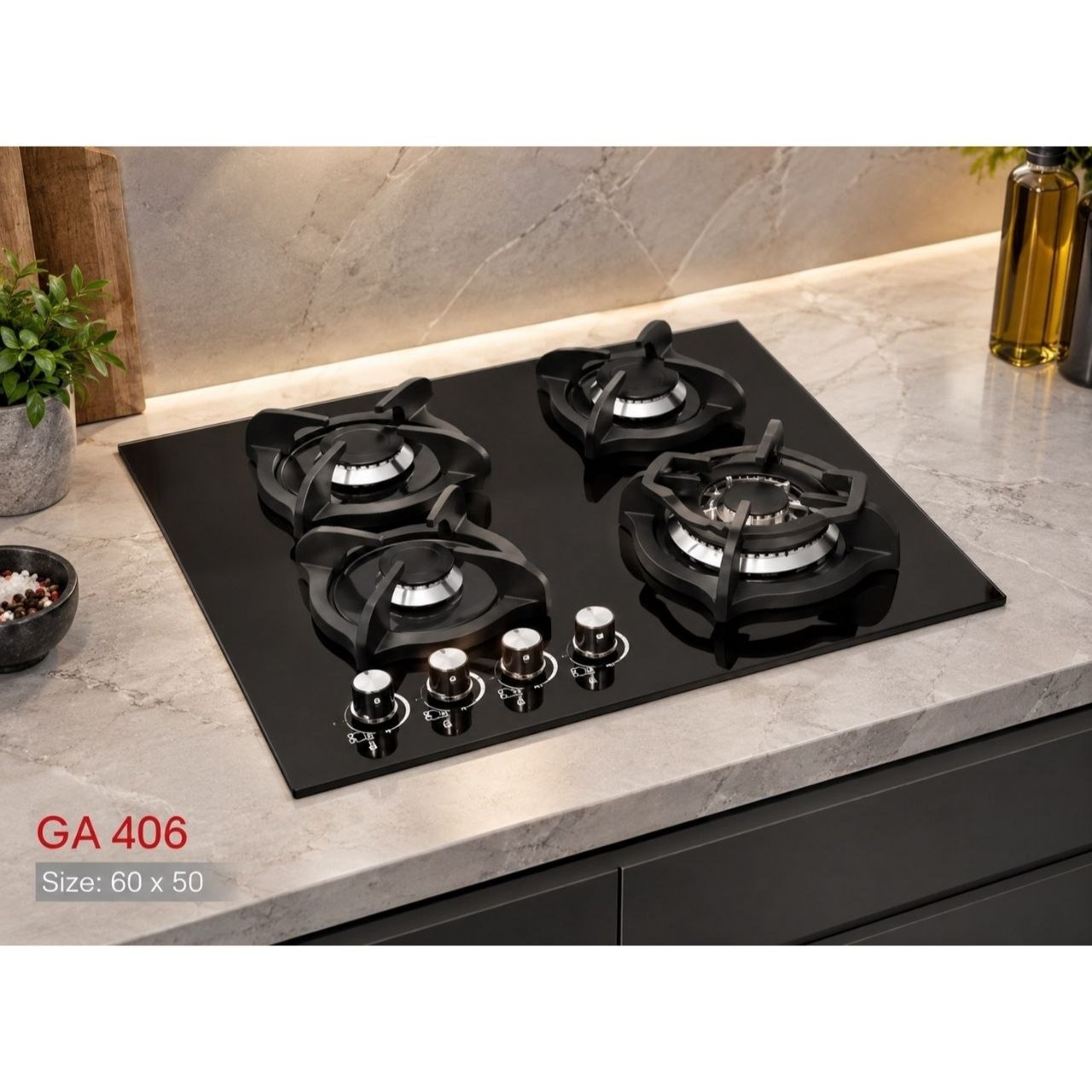 گاز رو میزی باکیفیت بارینو پلاس کد GA 406