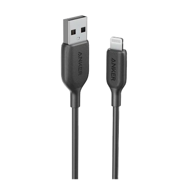 کابل USB-A به لایتنینگ انکر مدل A8812 طول 90 سانتی متر