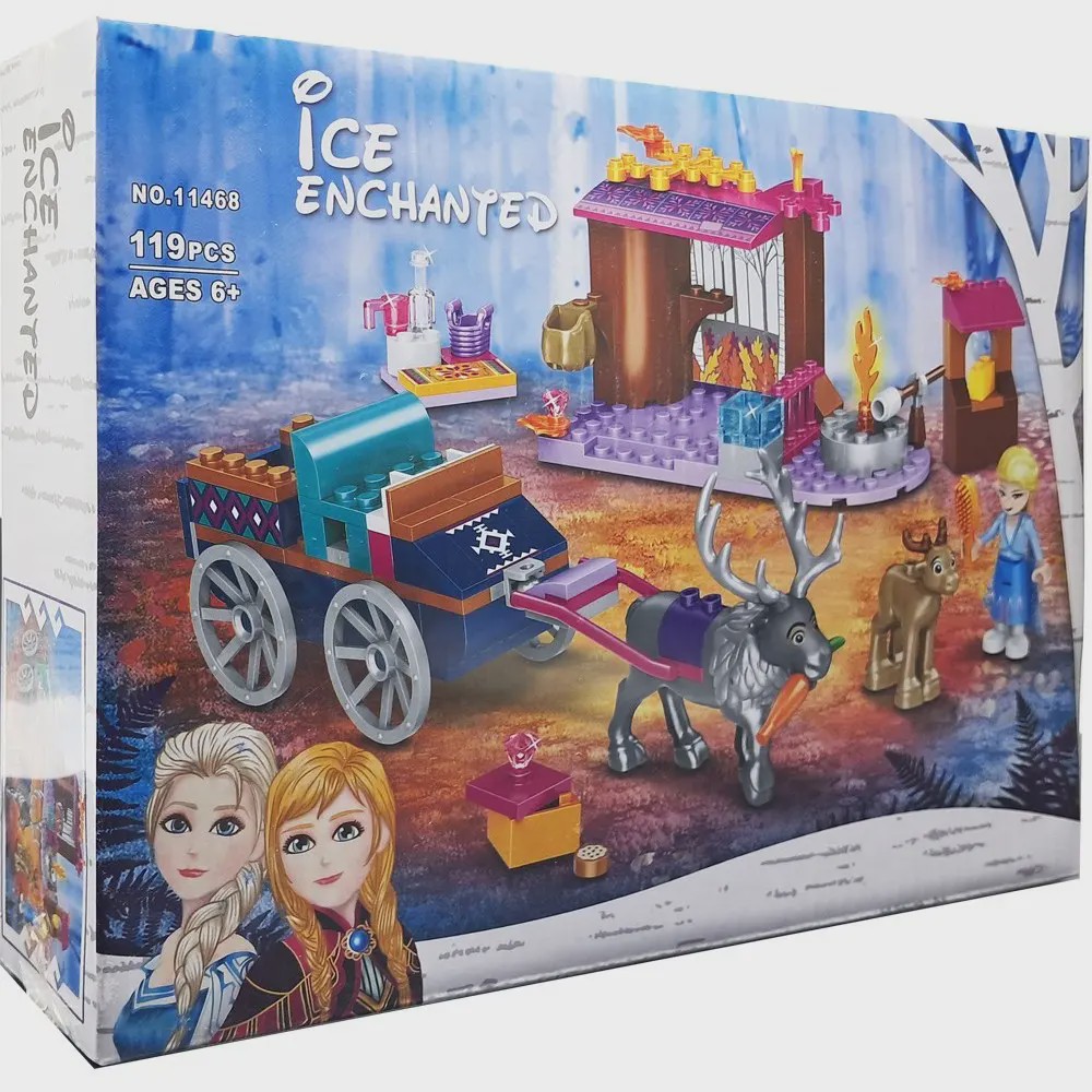 لگو دیزنی فروزن 2 Elsas Wagon Adventure تعداد 119 قطعه آیتم 11468