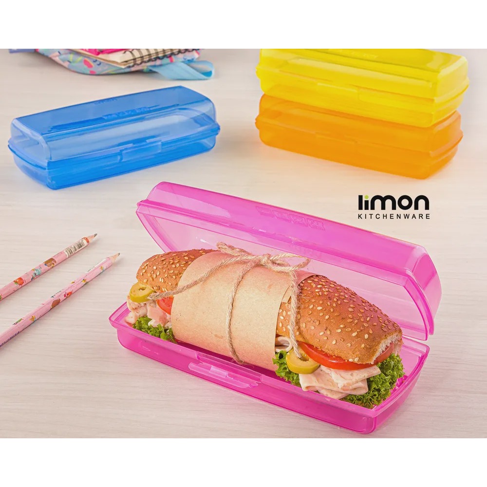 ظرف نگهدارنده ساندویچی لیمون (Sandwich Box)