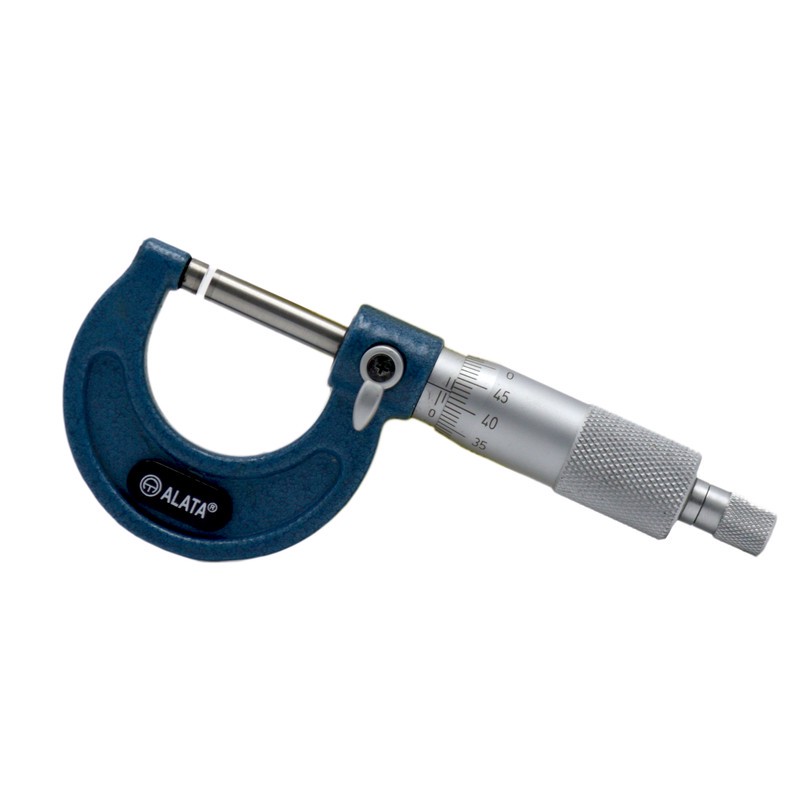 میکرومتر خارج سنج آلاتا مدل YP-0-25MM گستره 25-0 میلی متر