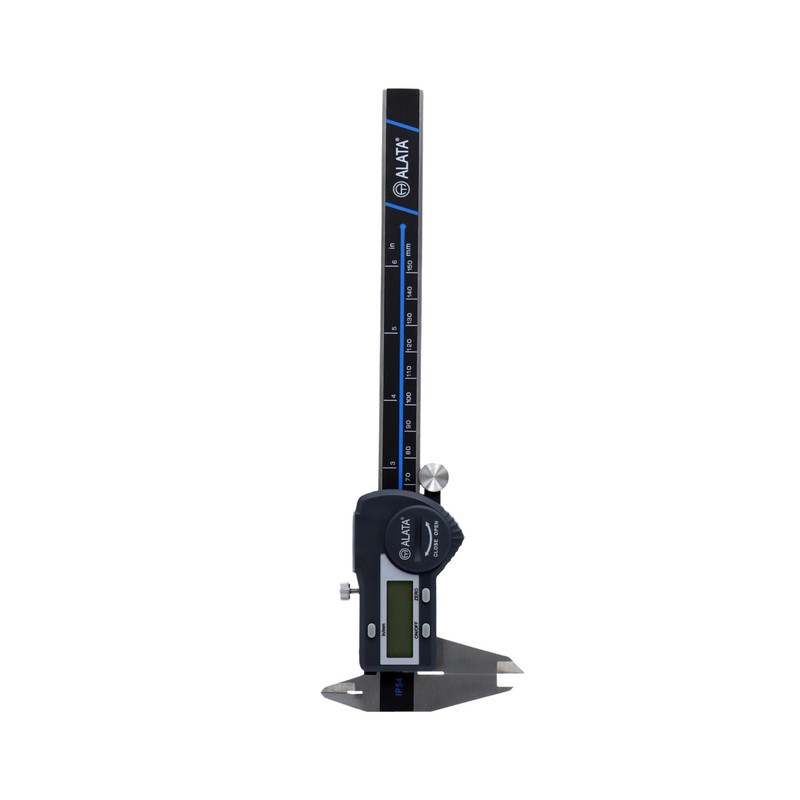 کولیس آلاتا مدل دیجیتالی کد YP-3DOKME-0-150MM گسترده 0-150 میلی متر
