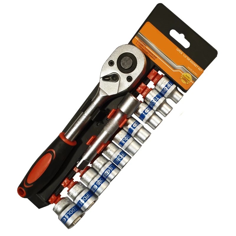 آچار بکس مدل ریلی AJ-rad12pcs-1 2drive مجموعه 12 عددی