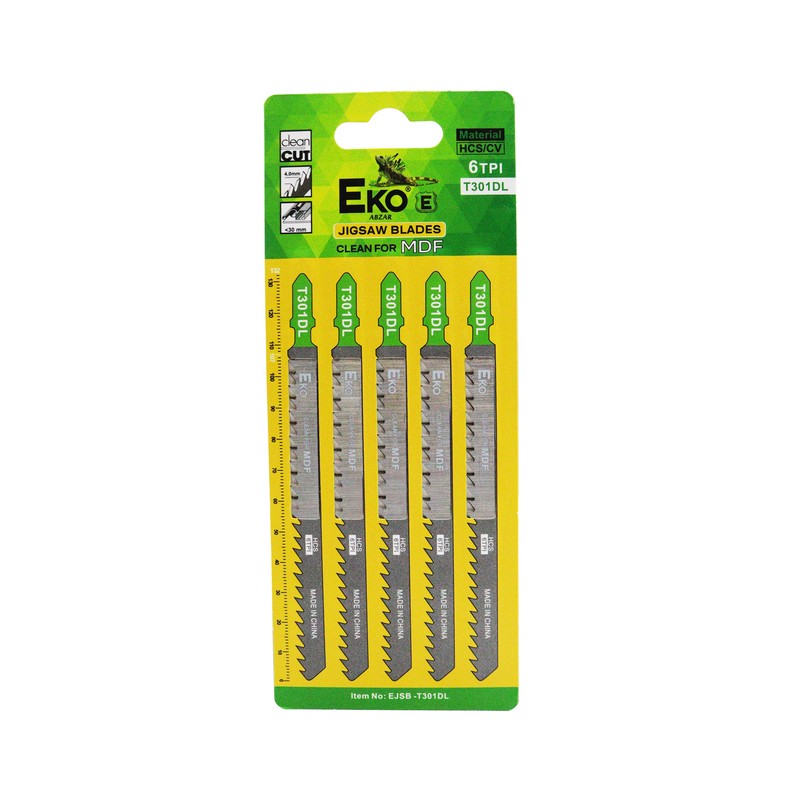 تیغه اره عمودبر اکو مدل YP-MDF-BOLAND-T301DL مجموعه 5 عددی