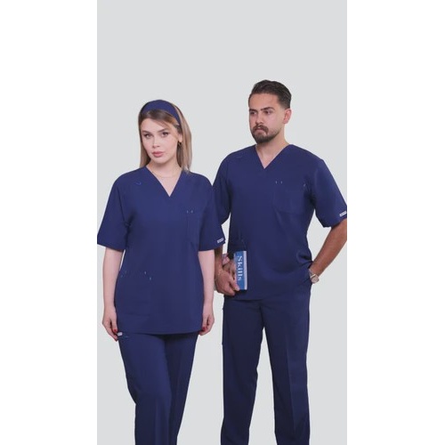 اسکراب پزشکی کشی مدل پرو آبی کاربنی