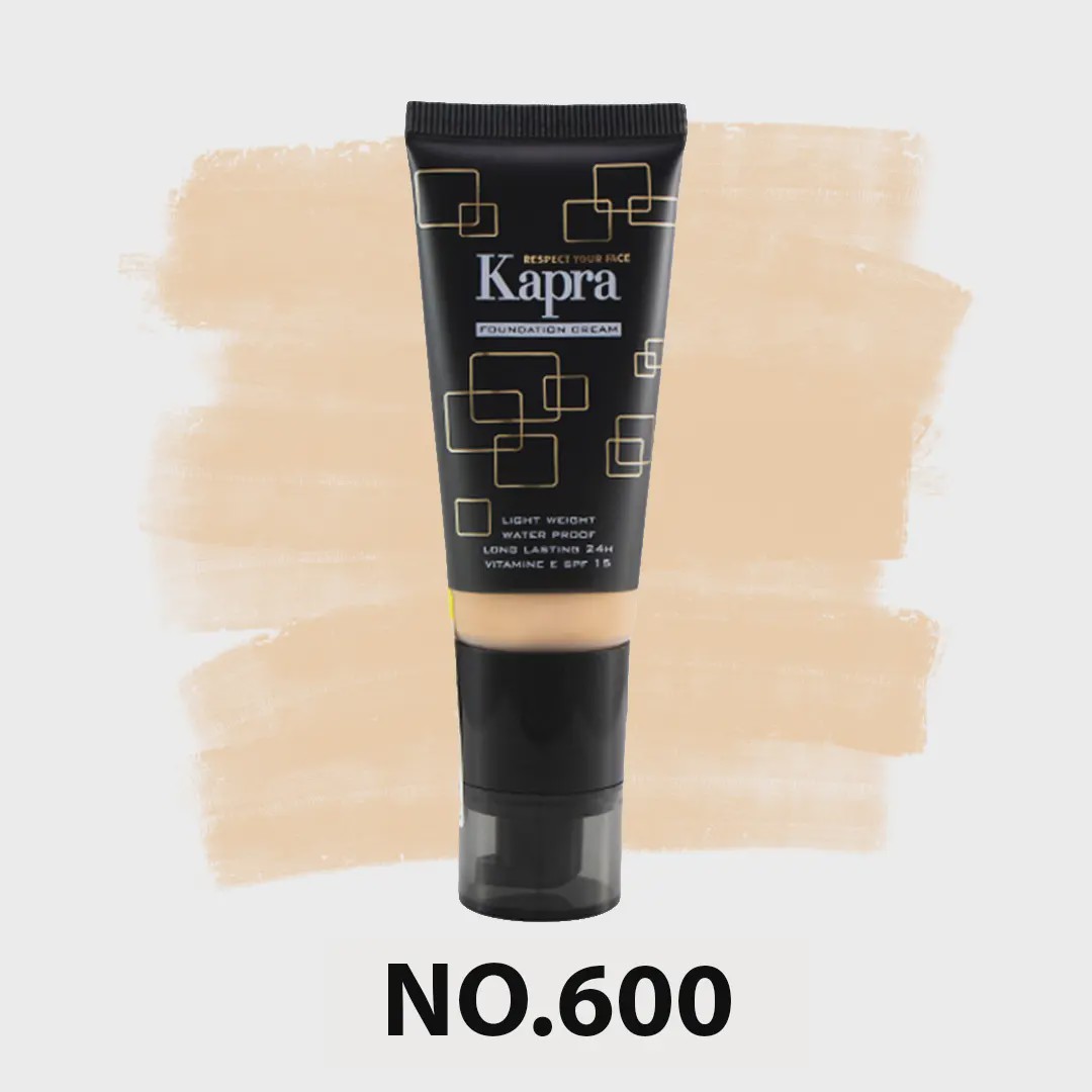 کرم پودر تیوپی کاپرا نیو KAPRA NEW شماره 600