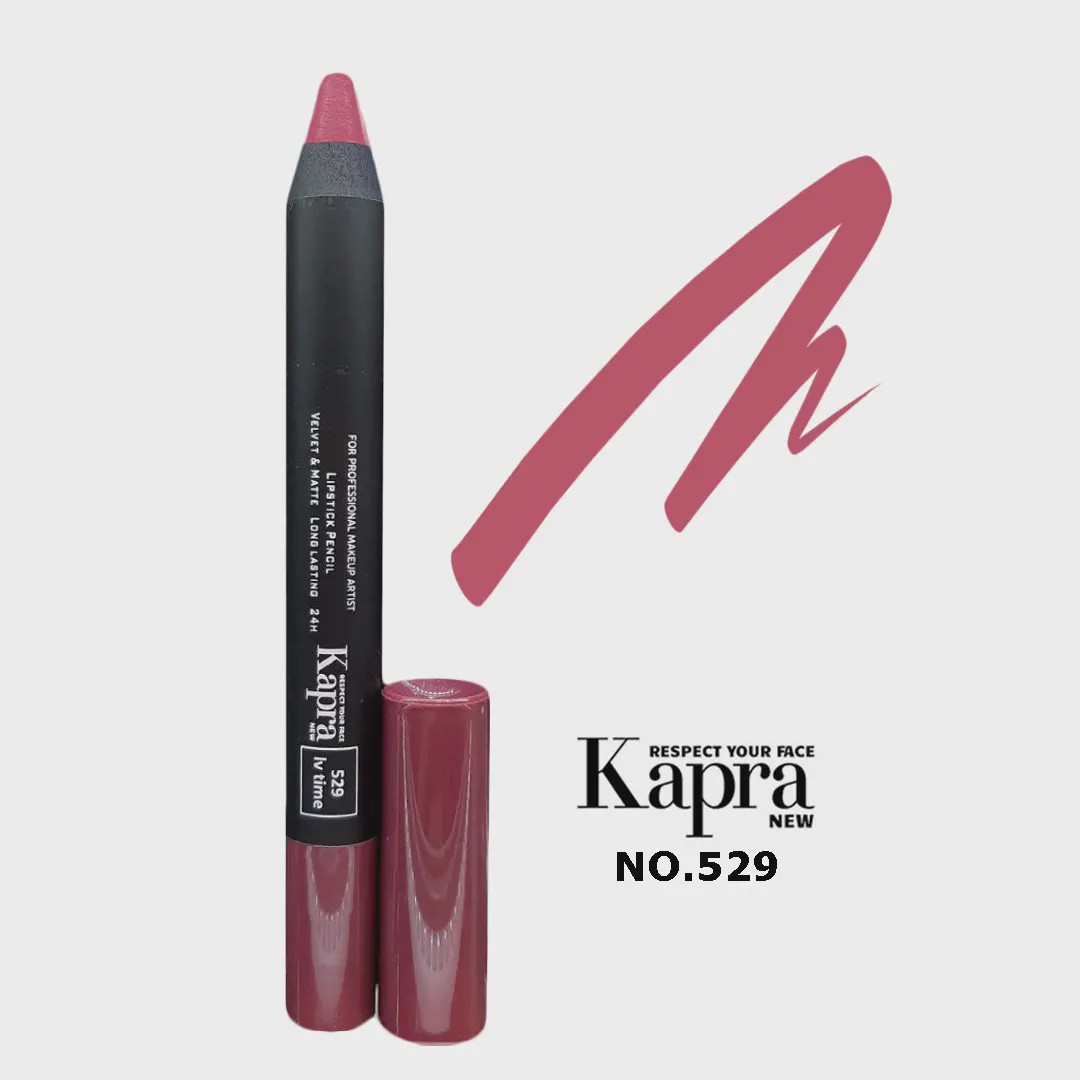 رژلب مدادی کاپرا نیو KAPRA NEW شماره 529