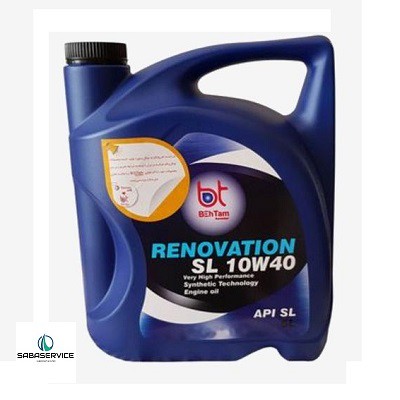 الف 10w40 SM renovation بهتام 5 لیتری