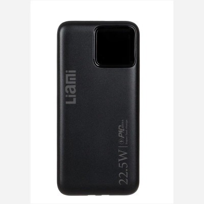 پاوربانک (فست شارژ) Liami 22.5W 10000mAh مدل LM-7010 - مشکی