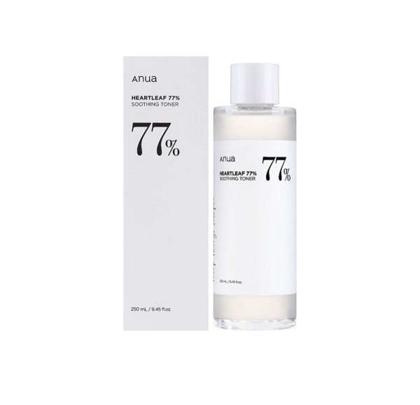 تونر آنوا تسکین دهنده و آبرسان آنواAnua مدل Heartleaf 77 حجم 250ml