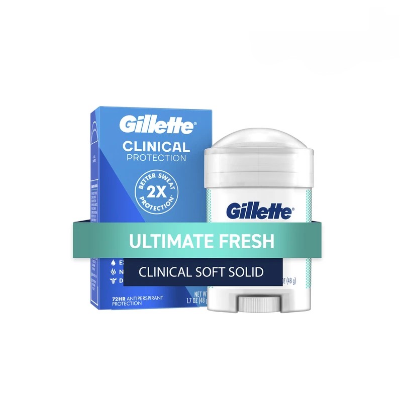 دئودورانت ژیلت کلینیکال مدل ULTIMATE FRESH وزن 48 گرم