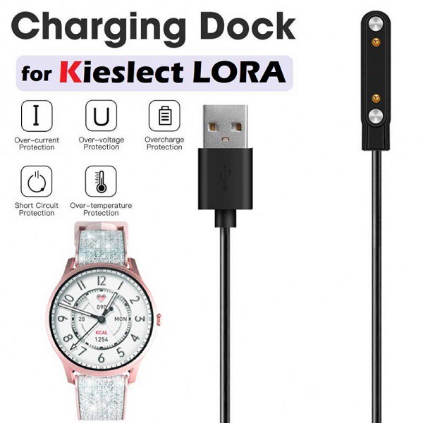 کابل شارژر ساعت هوشمند شیائومی کیسلکت kieslect Lady Watch Lora