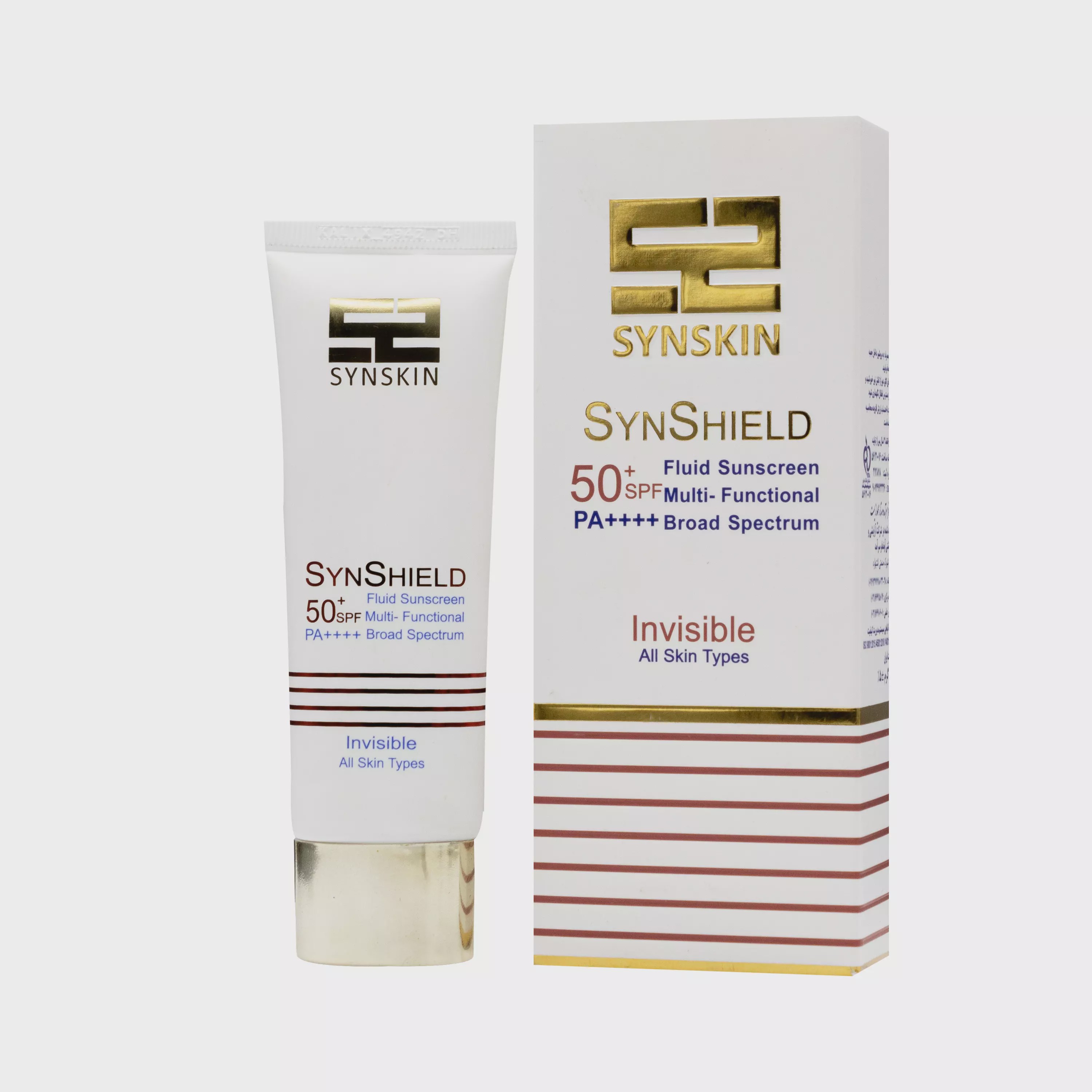 کرم ضدآفتاب فلوئید بی رنگ ساین اسکین SPF50