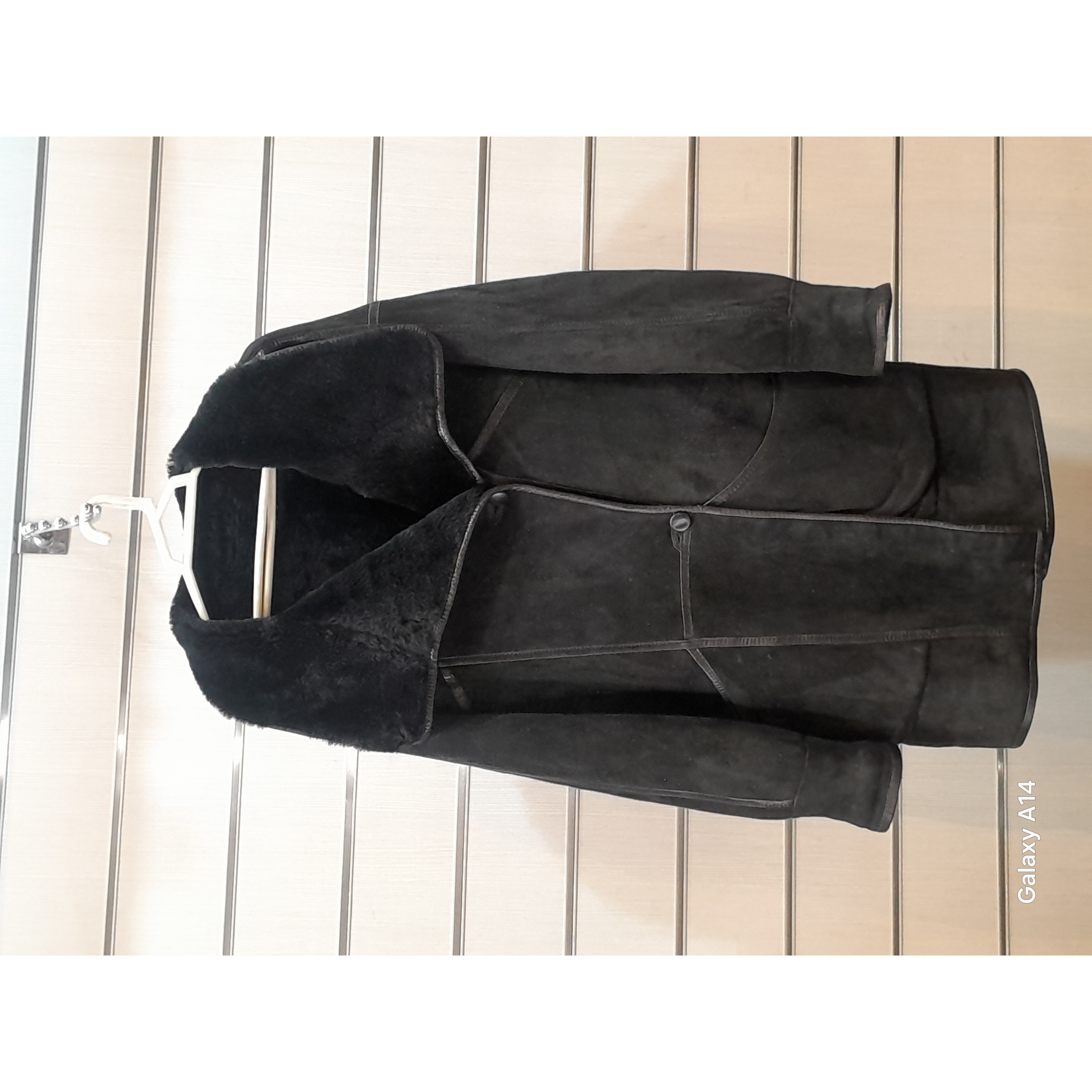پالتو اسپورت پوست بوفالو اصلی برند leather SAJADبادوام بسیار بالا