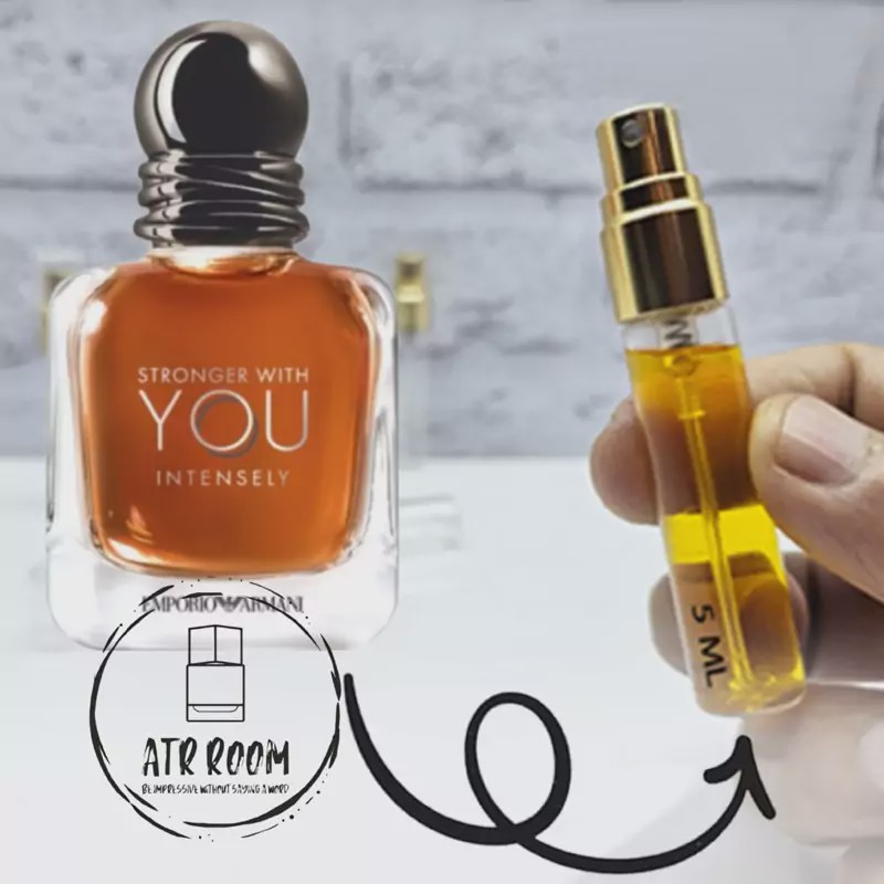 عطر جورجیو آرمانی استرانگر ویت یو اینتنسلی عطر روم (لوزی)