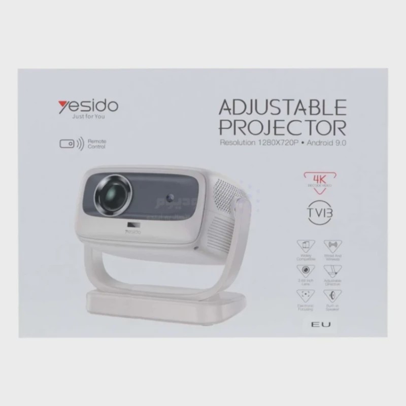 ویدیو پروژکتور یسیدو مدل TV13 کیفیت 4K پرتابل