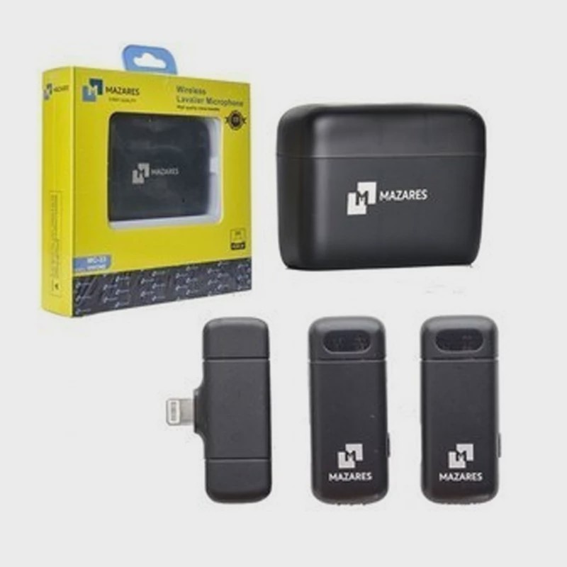 میکروفون یقه ای بلوتوث MAZARES MC-33 آیفونی