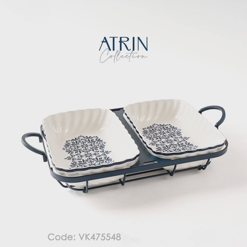 تابه مستطیل دوقلو BVK بی وی کی مدل ATRIN کد VK475548