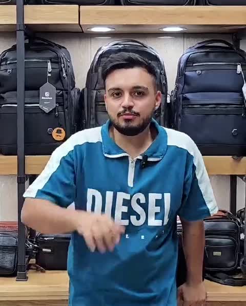 کوله پشتی وارداتی پرزیدنت ضد آب پارچه ریپس کرهای با محفظه لپ تاپ و پورت USB