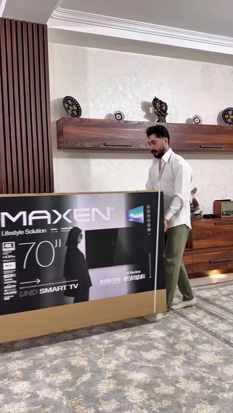 تلویزیون هوشمند مکسن 70 اینچ مدل 70FU9400N