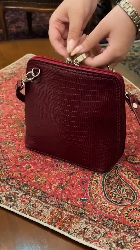 کیف تمام چرم فلورانس کد 117