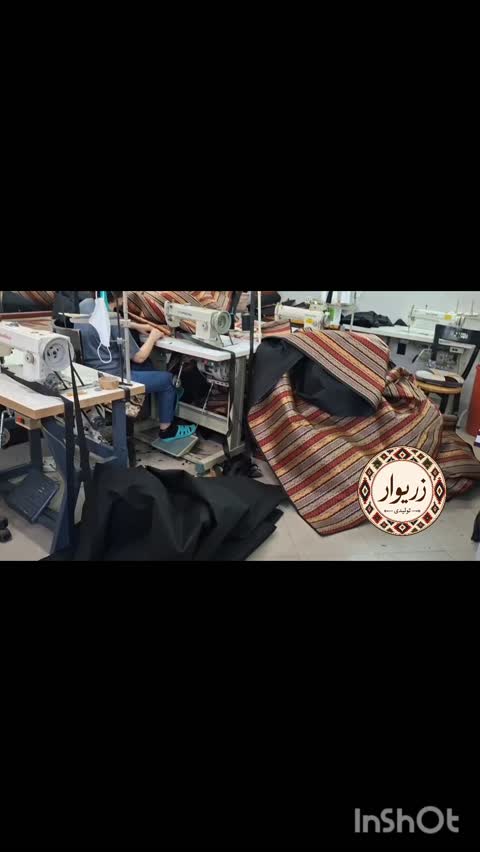 بقچه جاجیم و جا رختخوابی سایز 7ضد رطوبت برند زریوار (طول115 عرض 50 و ارتفاع55)