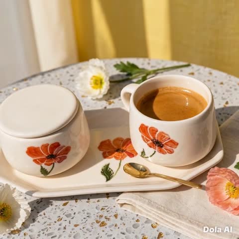 سرویس چایخوری تکنفره لی لی