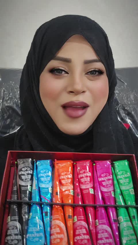 حنا رنگی پک 2تایی گیاهی و بدون حساسیت
