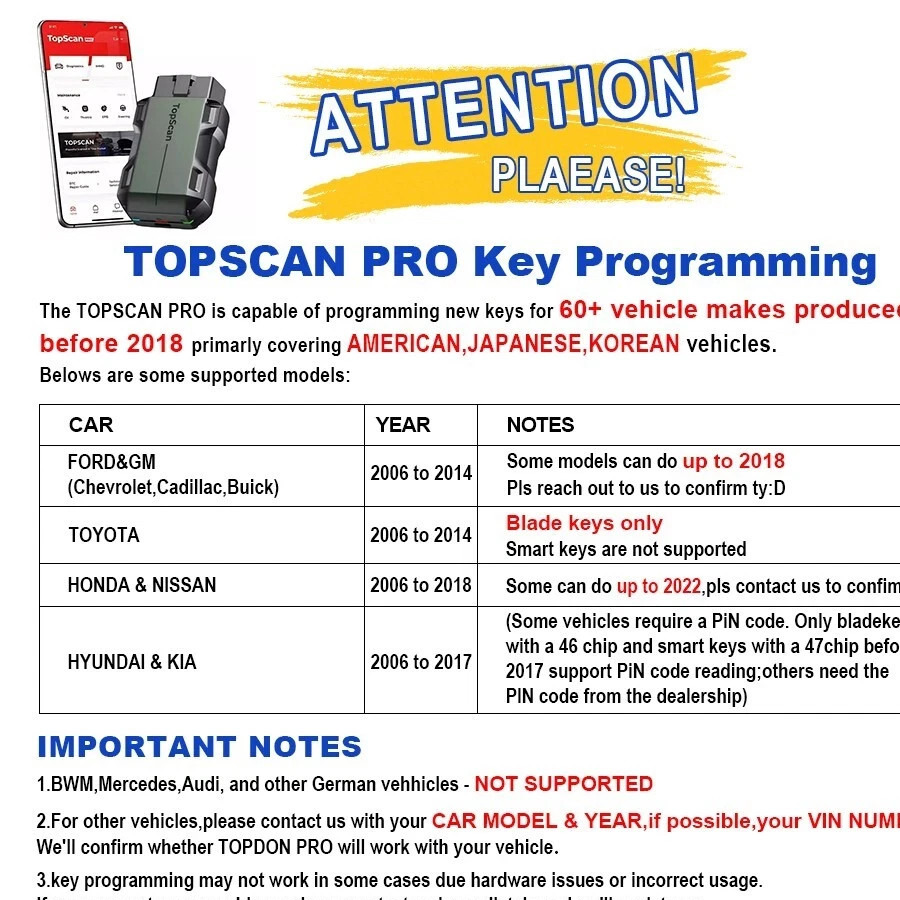 دستگاه دیاگ بلوتوثی لانچ مدل TOPDON Topscan PRO