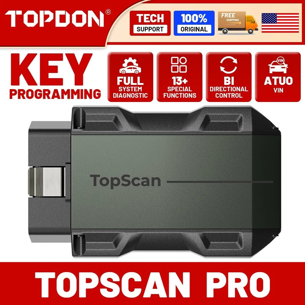 دستگاه دیاگ بلوتوثی لانچ مدل TOPDON Topscan PRO 