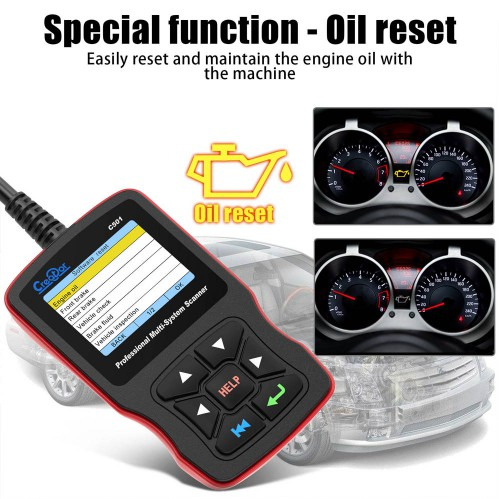 دیاگ و اسکنر خودرو OBDII و EOBD کد Creator C501