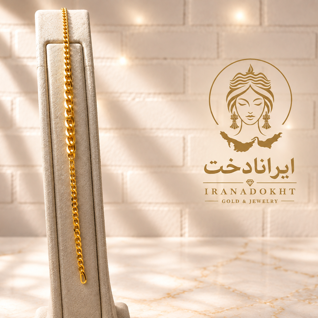 دستبند کونیک کارتیه 1.66 گرم طلای18عیار