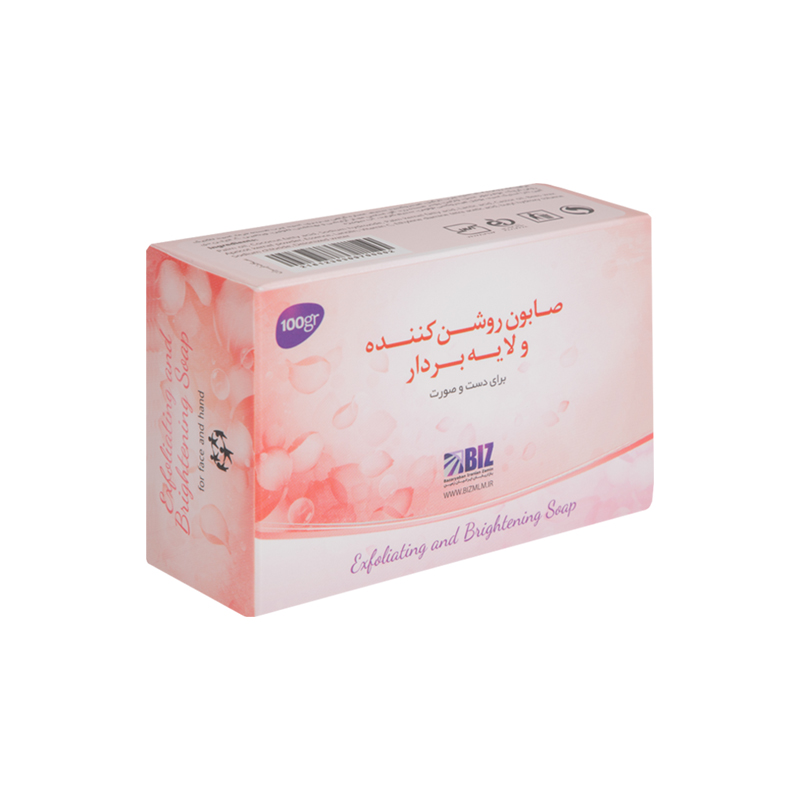 صابون روشن کننده و لایه بردار بیز پک 3 عددی