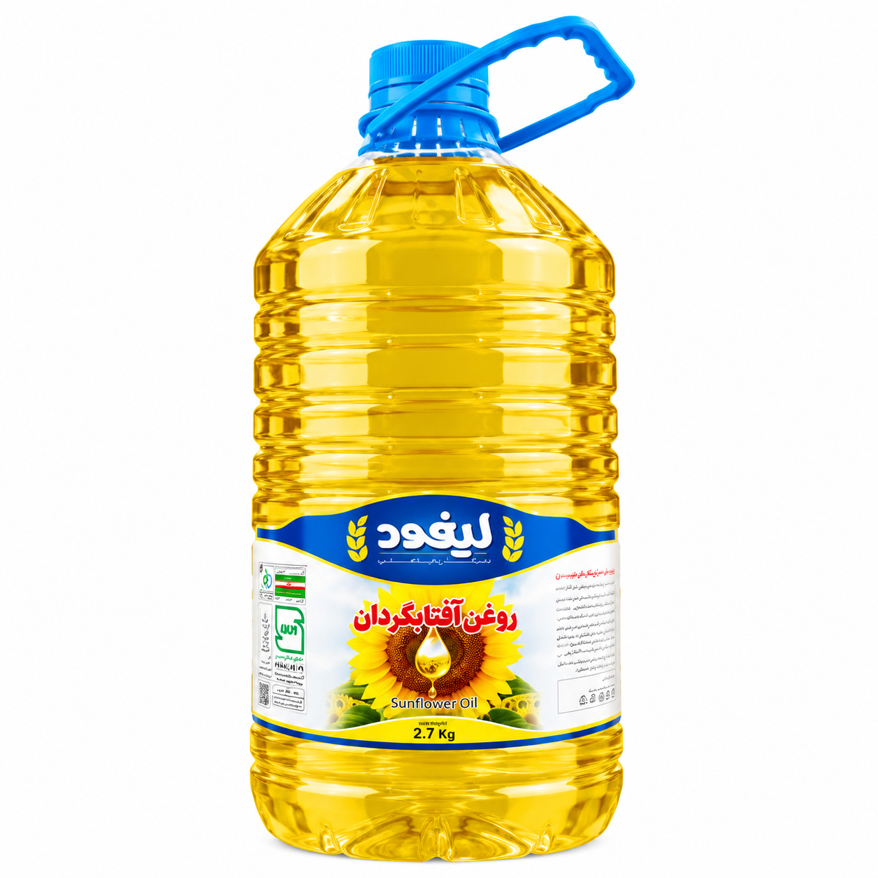 روغن مایع آفتابگردان 2700 گرم لیفود - 6267894000514