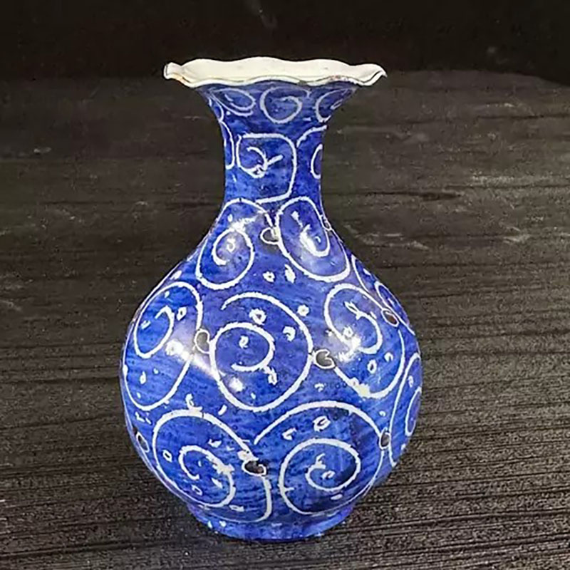 ست بشقاب و آینه میناکاری مدل هفت سین