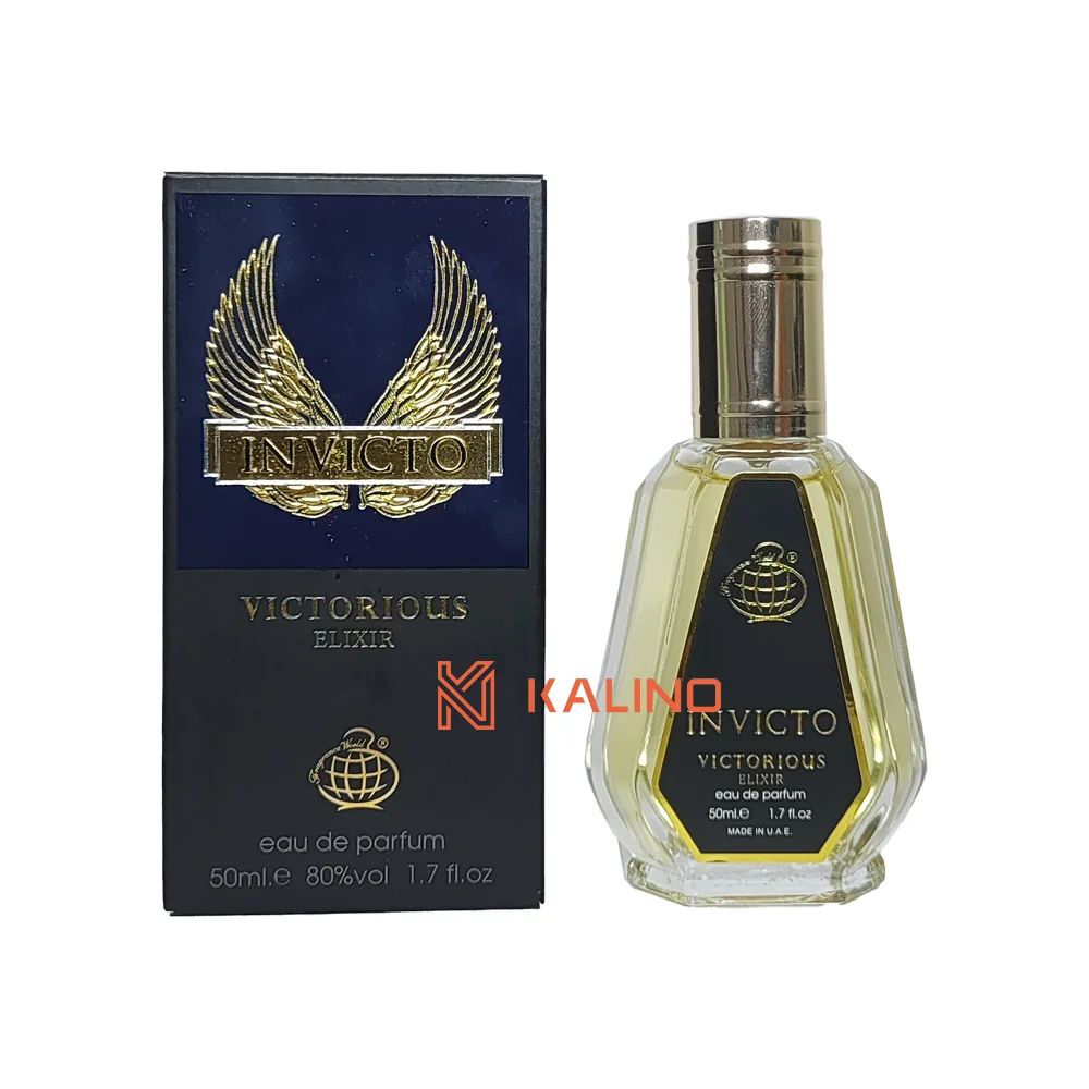 ادکلن مردانه پاکو رابان اینوکتوس ویکتوری الکسیر فرگرانس ورد حجم 50 میل | Fragrance World Paco Rabanne Invictus Victory