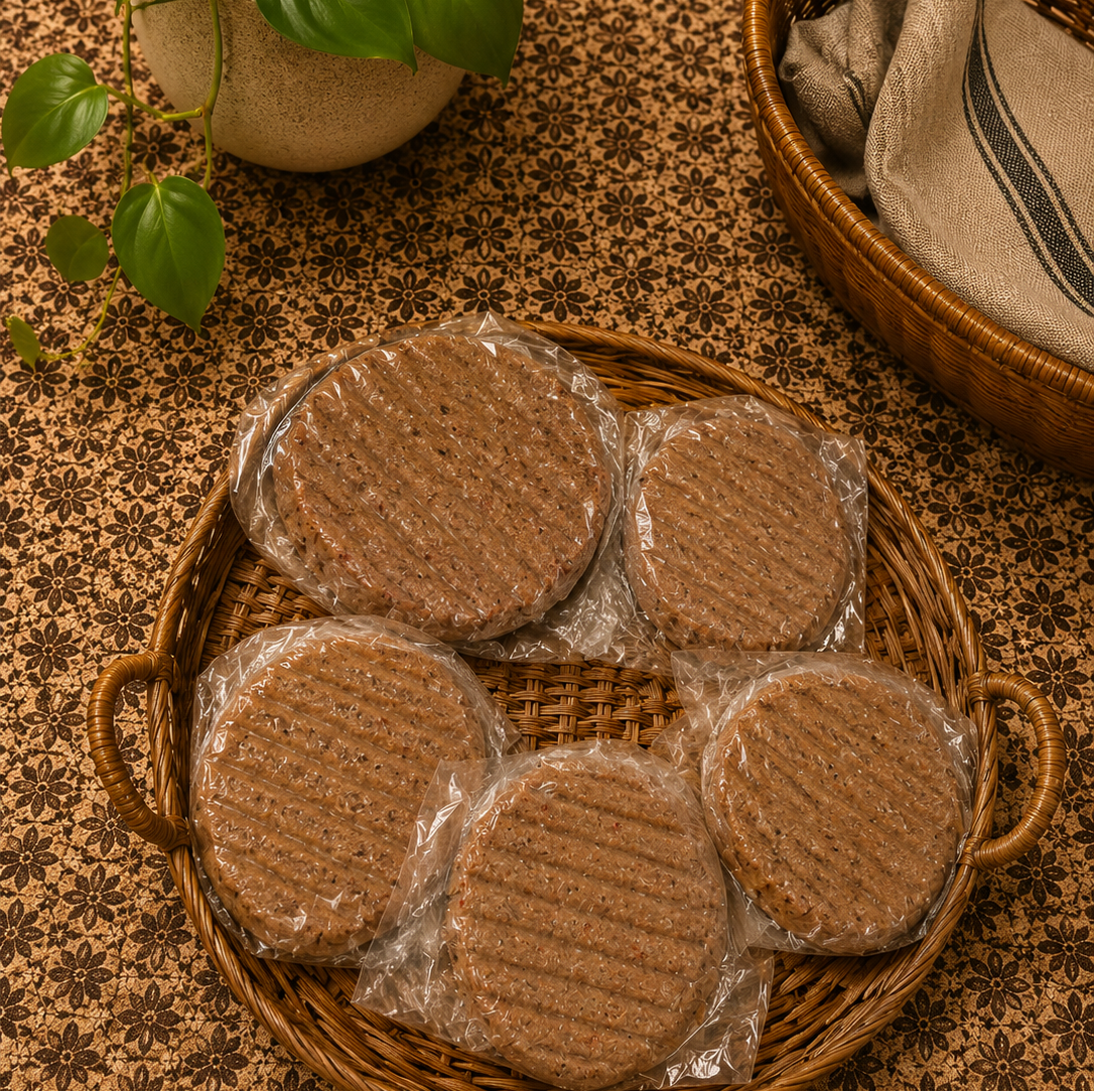همبرگر گوشت