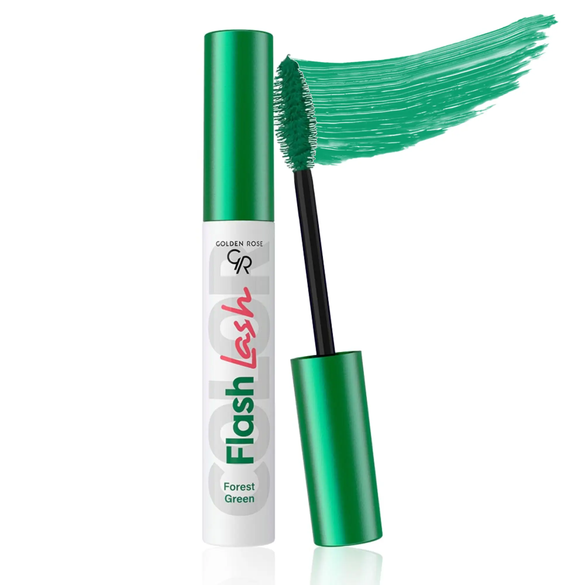 ریمل گلدن رز مدل Flash Lash رنگ Forest Green شماره 02