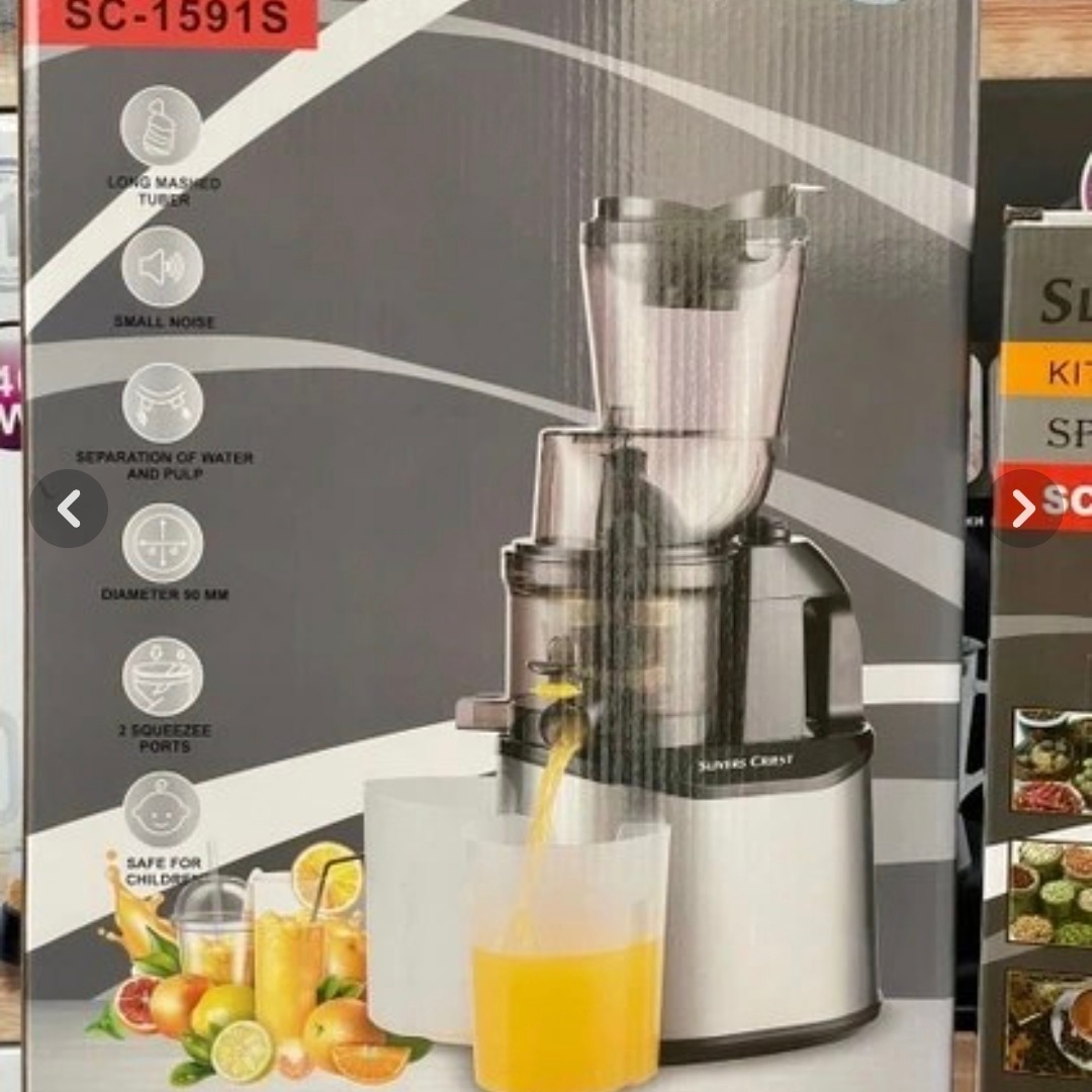 آبمیوه گیر سیلور کرست مدل SC1591 ظرفیت 1 لیتر