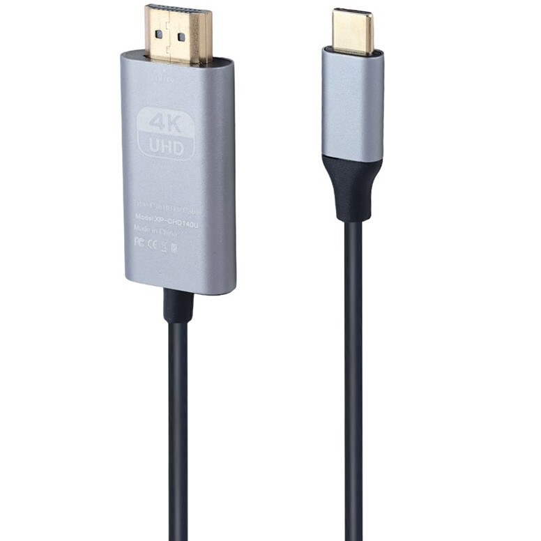 کابل تبدیل Type-C به HDMI ایکس پی-پروداکت مدل XP-CHD140U طول 2 متر