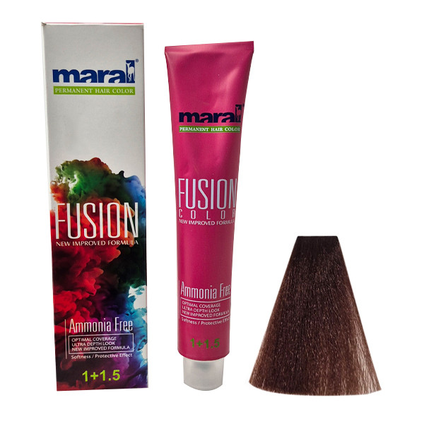 رنگ مو مارال فیوژن شماره 5.895 حجم 100 میلیلیتر رنگ کولا شیرین