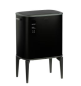 سطل 20 لیتر دستی فرنیش دو مخزنه اسمارت رنگ مشکی کد 6955H-BLK (پس کرایه)