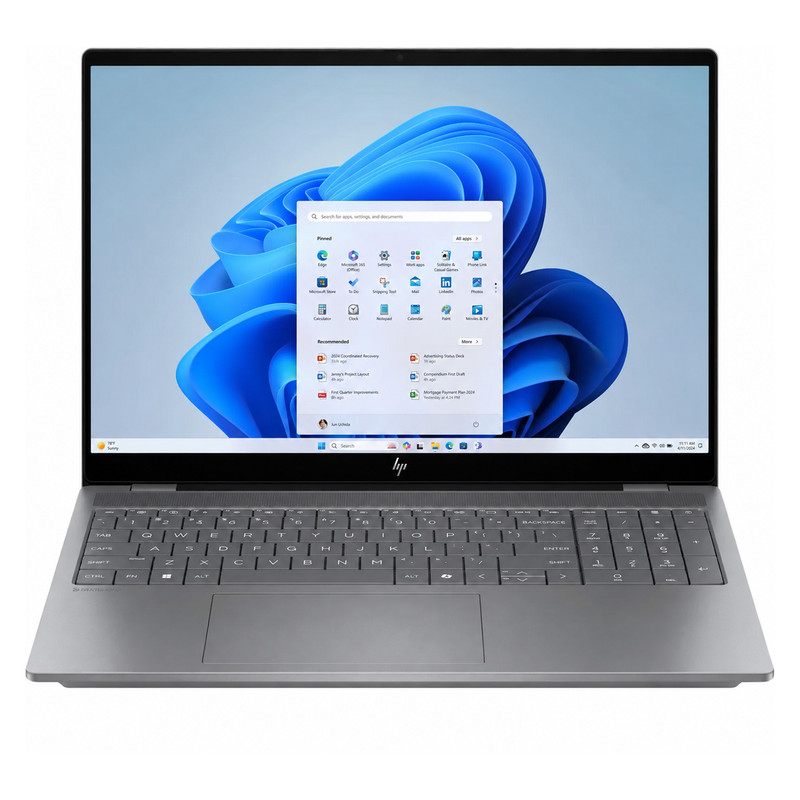 لپ تاپ 16 اینچی اچ پی مدل OmniBook X 16-aw0033dx-Core Ultra 7 255H-RTX4050 6GB-32GB DDR5 5600MHz-2TB SSD-OLED-Touch-B...