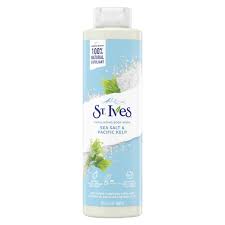 شامپو بدن سینت ایوز مدل نمک دریایی و جلبک اقیانوسی (St. Ives Sea Salt & Pacific Kelp) حجم 650 میلیلیتر