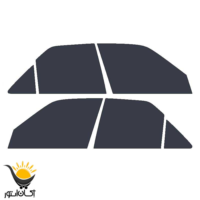 برچسب شیشه دودی خودرو مناسب برای پژوپارس