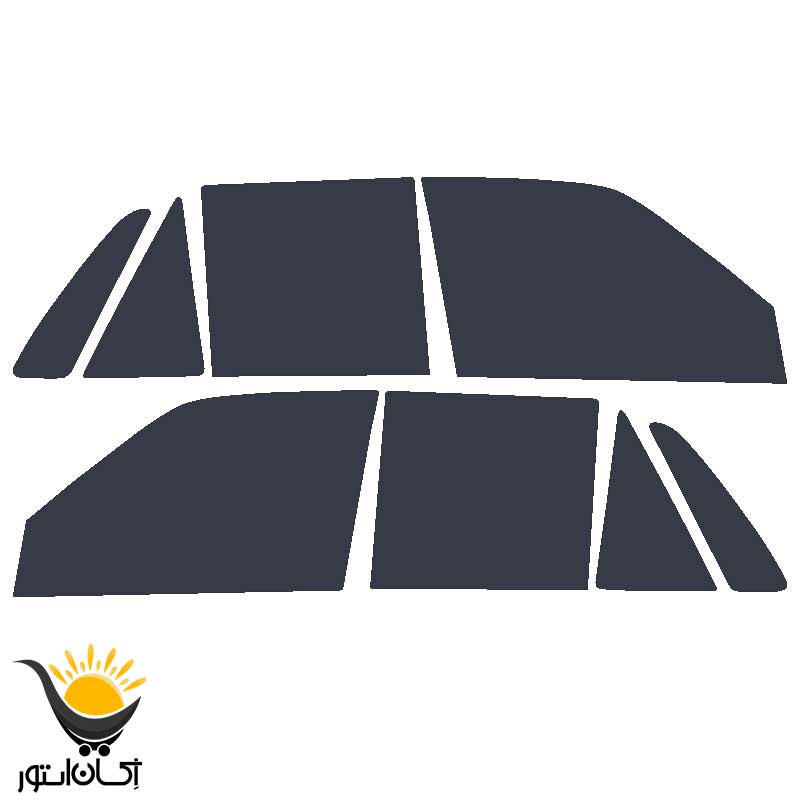 برچسب شیشه دودی خودرو مناسب برای پراید