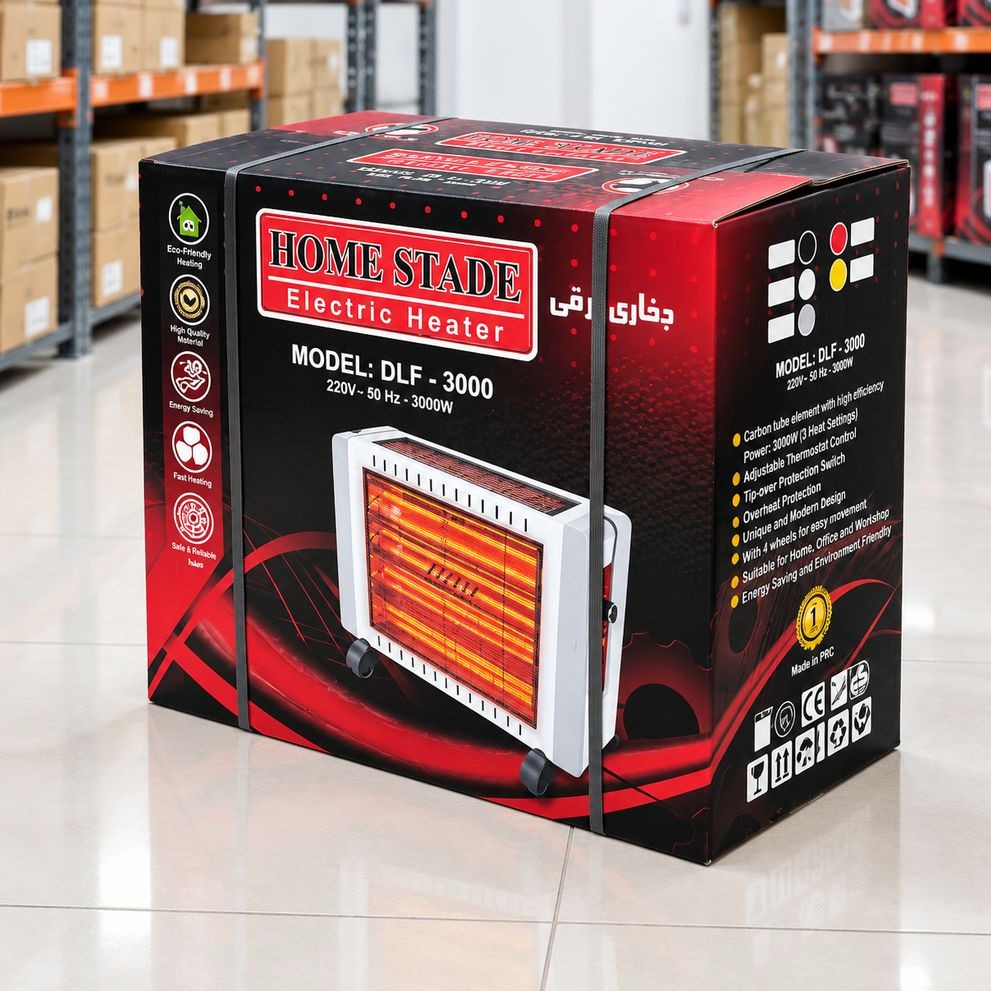 بخاری برقی فن دار هوم استید DLF3000