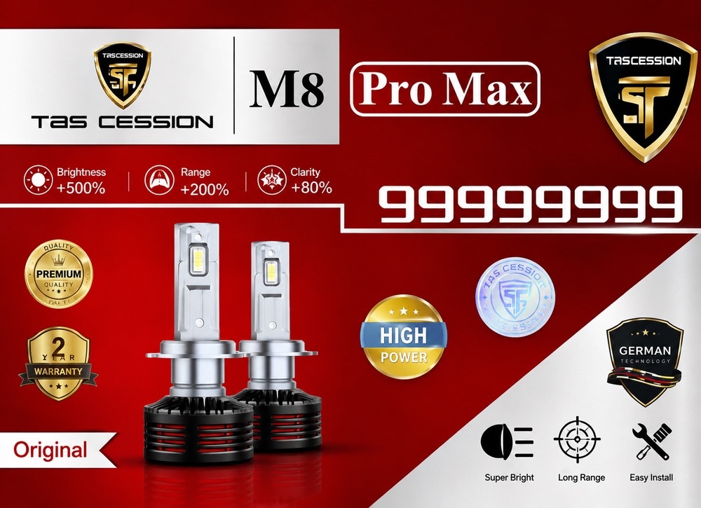 لامپ هدلایت خودرو stco مدل M8 PRO پایه H4 مناسب برای پراید و پژو سمند بسته دو عددی